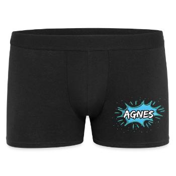 Agnès dans le rôle d’Agnès - Boxer Homme - noir - Devant