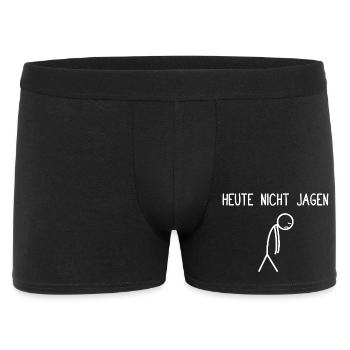 Don't hunt hunters today - Men's Boxer Shorts - black - Front
