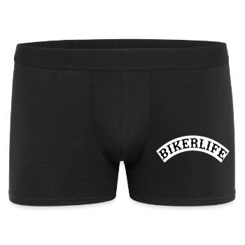 Bikerlife_wappen - Boxer Homme - noir - Devant