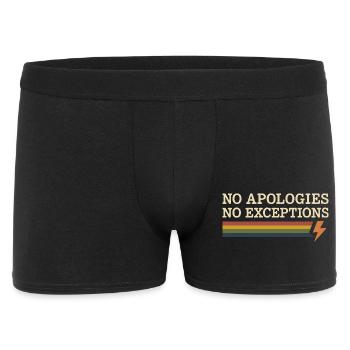 Groovy Pride Retro Égalité Queer Histoire - Boxer Homme - noir - Devant