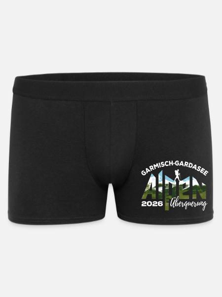 Crossing the Alps 2026 Garmisch Lake Garda Hiking - Men's Boxer Shorts - black