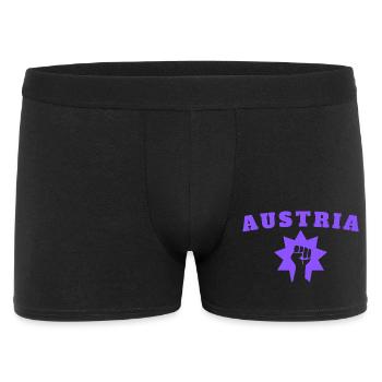 Vienna - Men's Boxer Shorts - black - Front