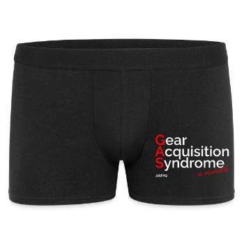 Gear Acquisition Syndrome - Men's Boxer Shorts - black - Front