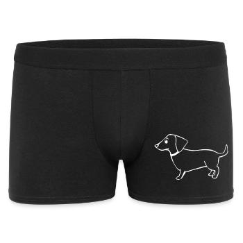 Dachshund Dog T-shirt Dog Shirt Gift - Men's Boxer Shorts - black - Front