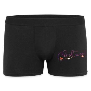 Noël - Boxer Homme - noir - Devant