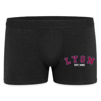 Lyon Est. 2005 - Boxer Homme - noir - Devant