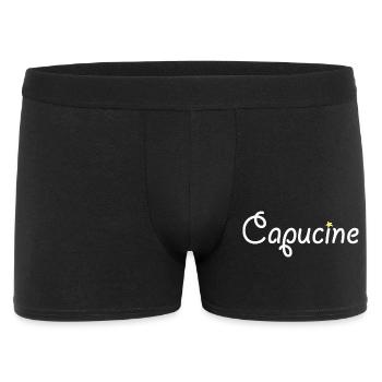 Kapuzinerkresse - Männer Boxer Shorts - Schwarz - Vorne