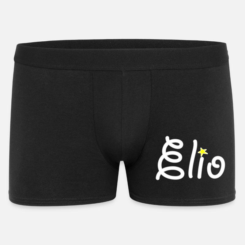 Elio - Männer Boxer Shorts - Schwarz