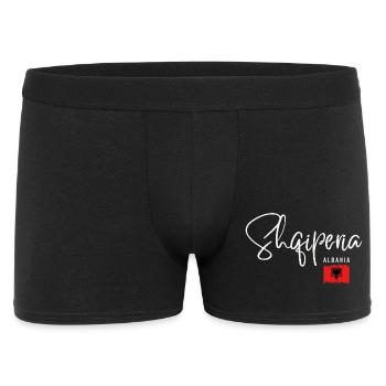 Albanian pride, made in Albania - Men's Boxer Shorts - black - Front
