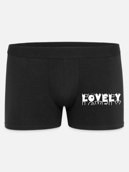 Lovely Vibes - Men's Boxer Shorts - black