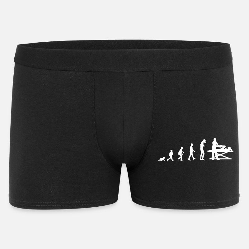 Development into a physiotherapist - Men's Boxer Shorts - black