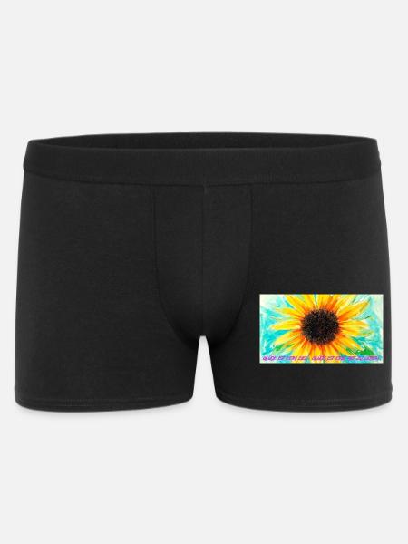 Tournesol Color Rush Art - Boxer Homme - noir
