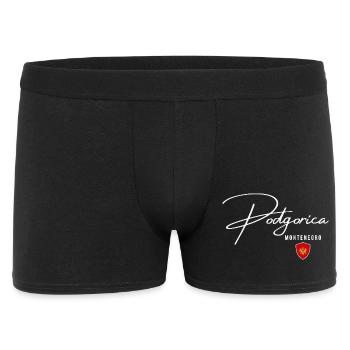 Elegant design Podgorica, amo Podgorica - Men's Boxer Shorts - black - Front