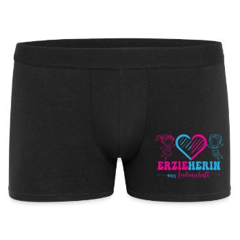 Educator Kindergarten Kita Profession Kindergarten Teacher - Men's Boxer Shorts - black - Front