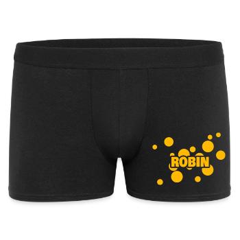 Robin dans le rôle de Robin - Boxer Homme - noir - Devant