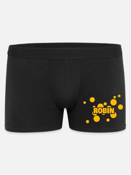 Robin as Robin - Men's Boxer Shorts - black