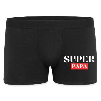 Super Dad Original Father's Day Gift - Men's Boxer Shorts - black - Front