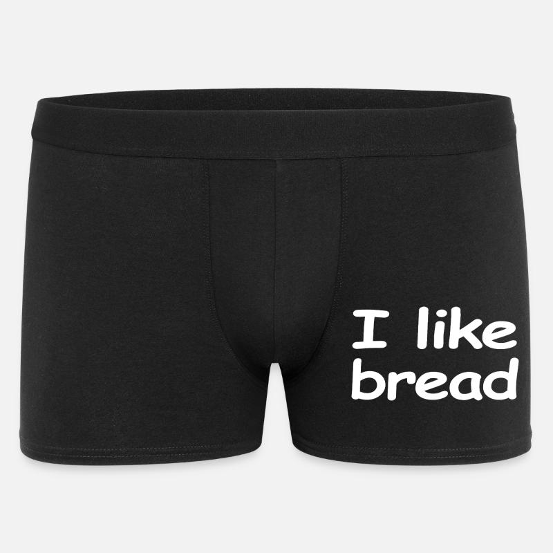 Brot - Männer Boxer Shorts - Schwarz