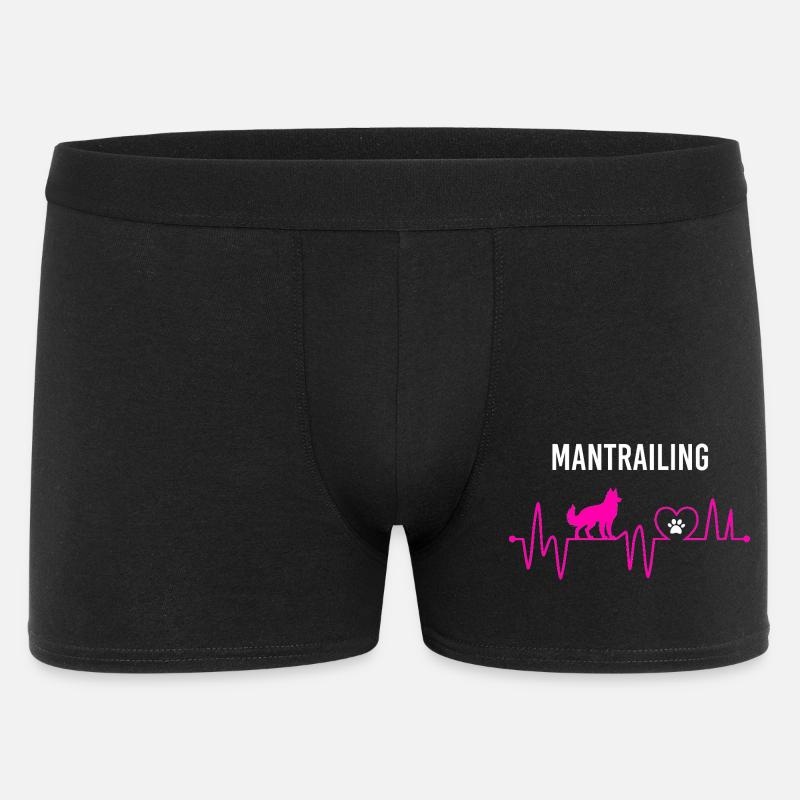 Mantrailing Heartbeat Mantrailing Passion - Boxer Homme - noir