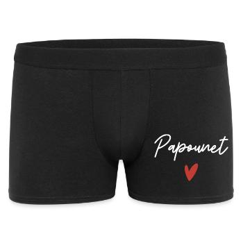 Daddy Heart Gift Idea - Men's Boxer Shorts - black - Front