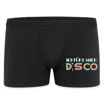 I FEEL DISCO, - Men's Boxer Shorts - black - Front