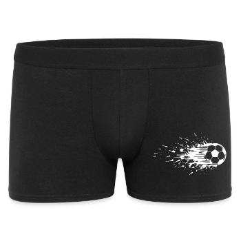 Energetic Soccer Art Football - Men's Boxer Shorts - black - Front