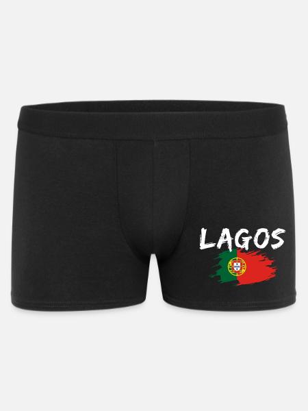 Drapeau de Lagos Portugal - Boxer Homme - noir