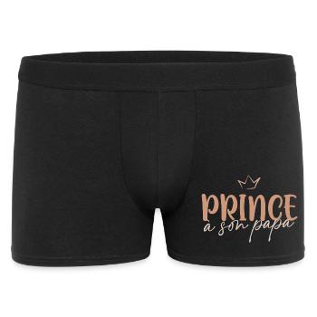 Prince à son papa - Boxer Homme - noir - Devant