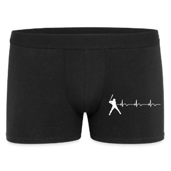 Baseball ECG Batte de baseball - Boxer Homme - noir - Devant