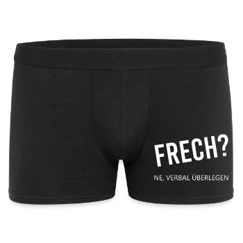 Cheeky verbally superior - Men's Boxer Shorts - black - Front
