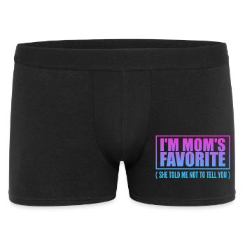 Indéniablement le préféré de maman - Diction des enfants - Boxer Homme - noir - Devant