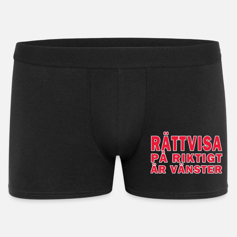 Justice pour de vrai, c’est parti - Boxer Homme - noir