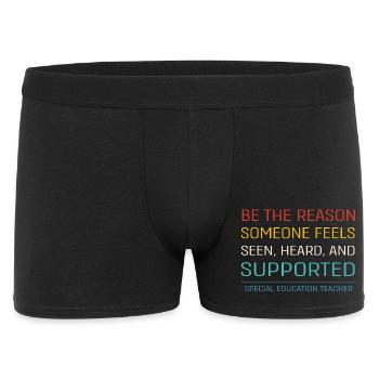 Special Needs School Teacher Special Education Pedagogue - Men's Boxer Shorts - black - Front