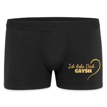 Caysie dans le rôle de LoveYou - Boxer Homme - noir - Devant