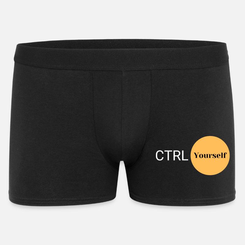 CTRL Vous-même - Boxer Homme - noir