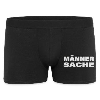 Men's business - Men's Boxer Shorts - black - Front