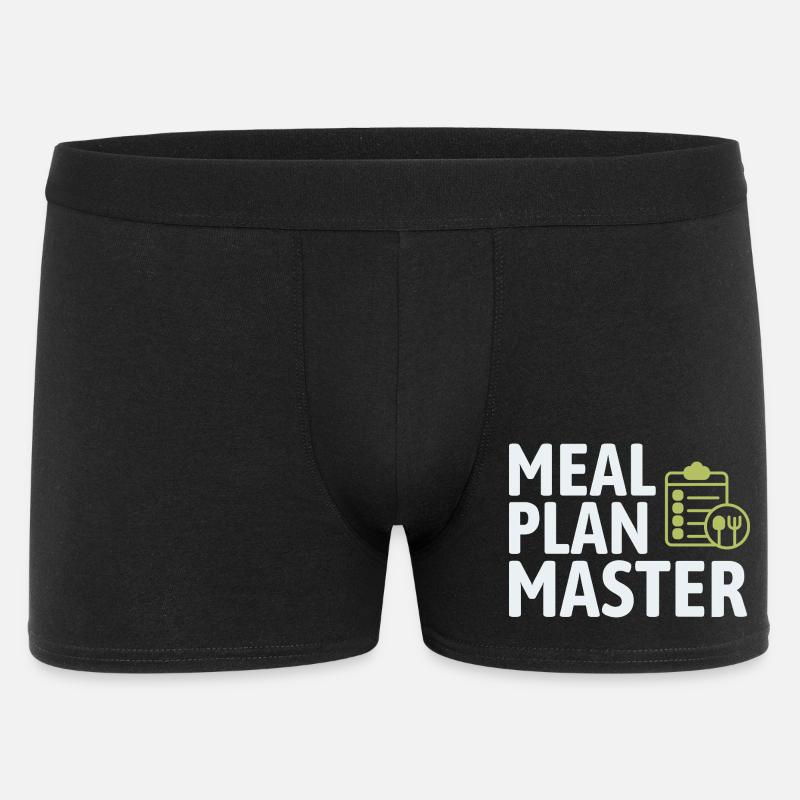Registered Dietitian Expert Mindful Eating - Men's Boxer Shorts - black