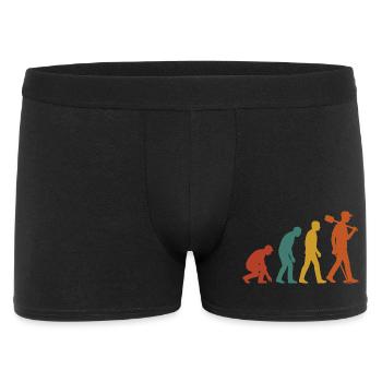 Evolution Of Metal Detecting Enthusiasts - Men's Boxer Shorts - black - Front