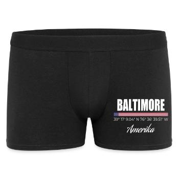 Baltimore - Boxer Homme - noir - Devant