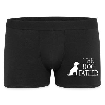 The Dog Father Funny Dog Owner Design - Men's Boxer Shorts - black - Front