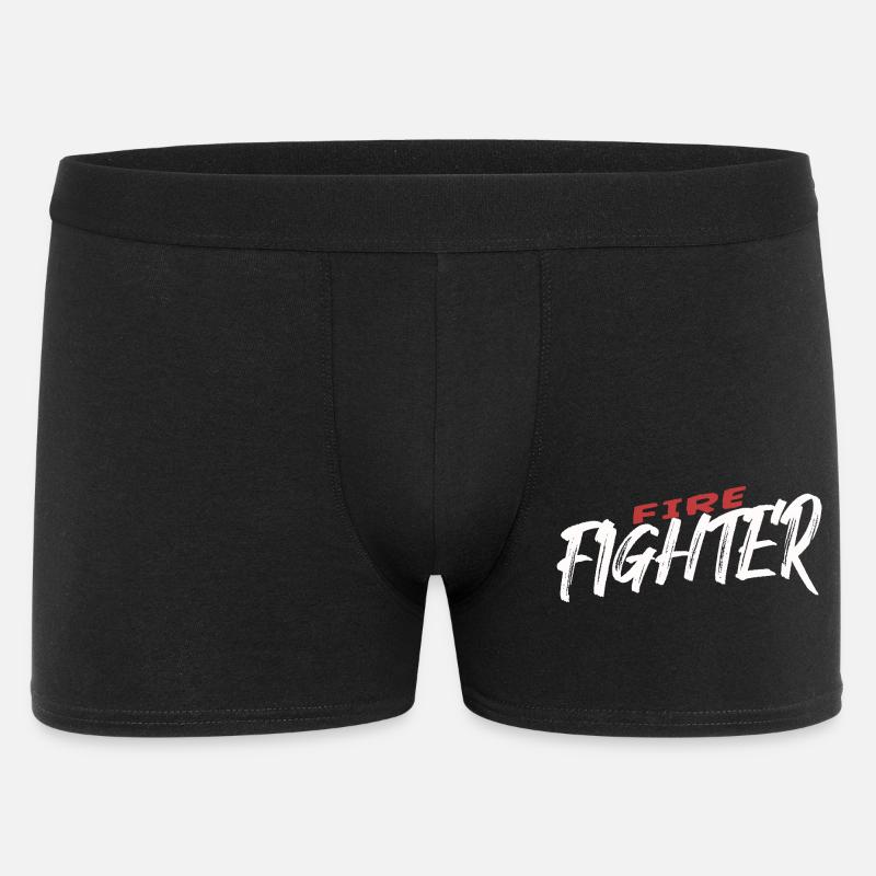 Fire Fighter Firefighter Firefighter - Men's Boxer Shorts - black