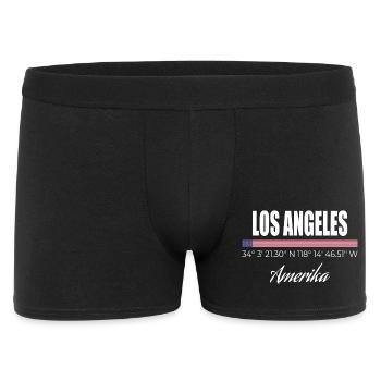Los Angeles - Boxer Homme - noir - Devant
