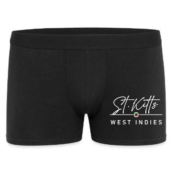 Saint-Kitts-et-Nevis - Antilles - Caraïbes - Boxer Homme - noir - Devant