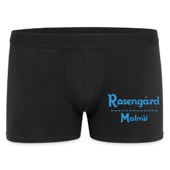 Rosengård – Malmö Sky Blue Design - Boxer Homme - noir - Devant