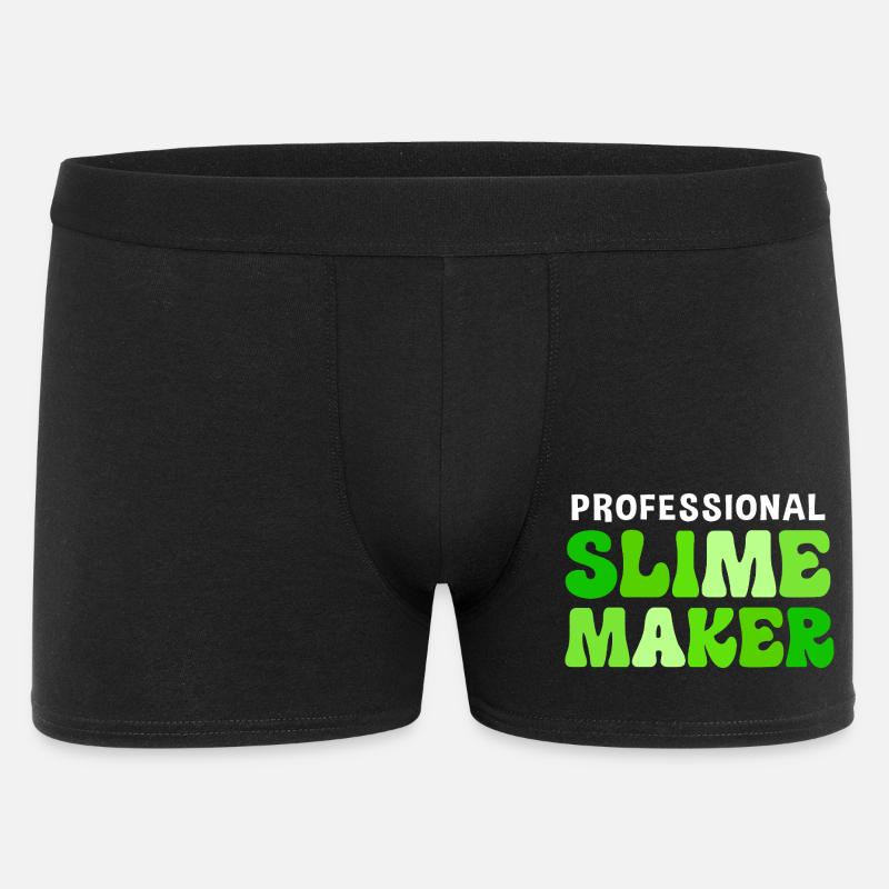Schleimig Schleim Slime - Männer Boxer Shorts - Schwarz