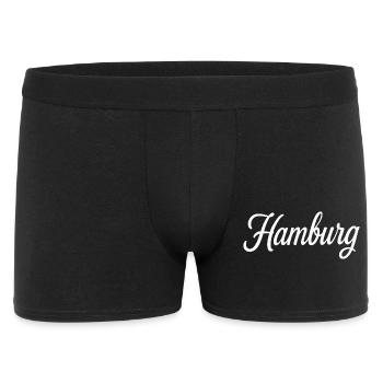 Hamburg - Men's Boxer Shorts - black - Front