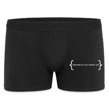 En espérant que - Boxer Homme - noir - Devant