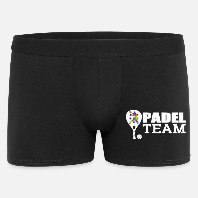 Padel - Männer Boxer Shorts - Schwarz