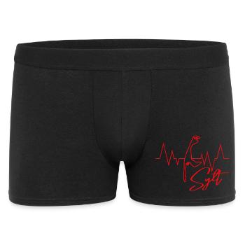 Vacances en mer du Nord SYLT Island Wadden Sea Fun - Boxer Homme - noir - Devant