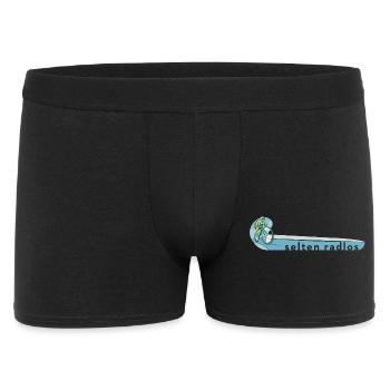 Rarely Wheelless – Road Bike Pun Saying Gift - Men's Boxer Shorts - black - Front